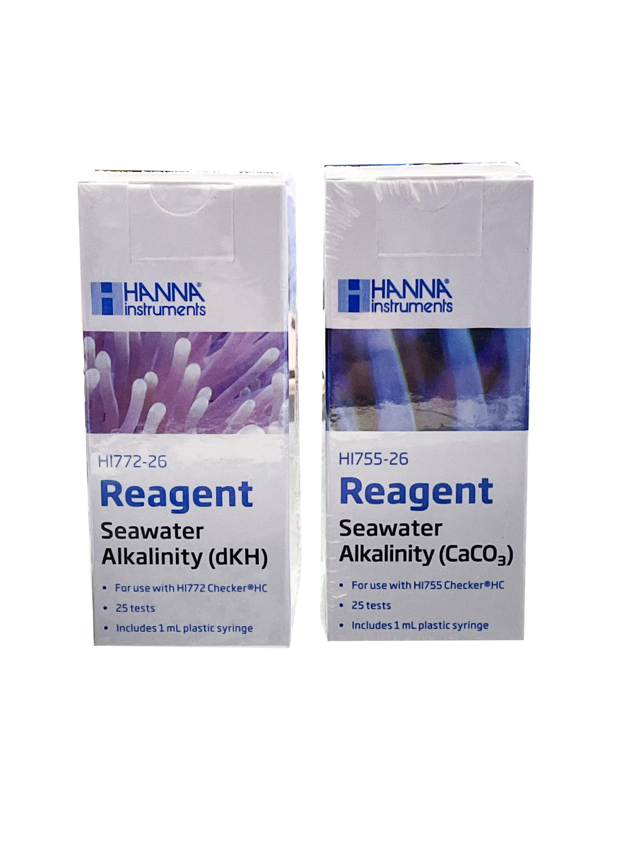 HANNA ALKALINITY REAGENTS 25 TESTS – Gallery Aquatica