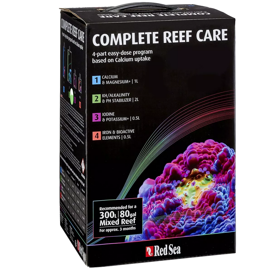 Red Sea Complete Reef Care 4本セット RED SEA COMPLETE REEF CARE – Gallery Aquatica