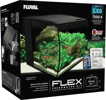 Fluval flex fish 2024 tank