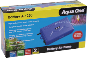 AQUA ONE BATTERY/CAR CHARGER AIR PUMP