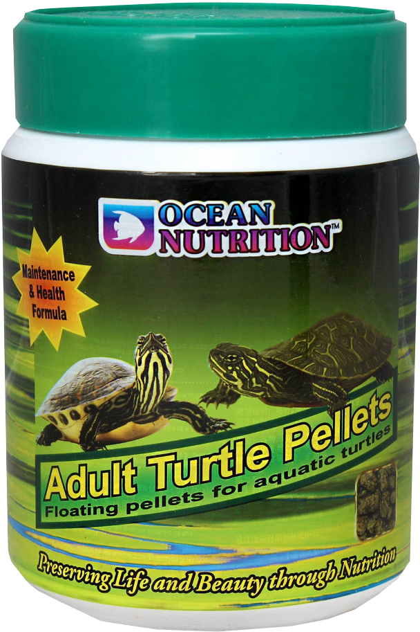 Turtle Supplement OCEAN NUTRITION ADULT TURTLE PELLETS 240G – Gallery Aquatica