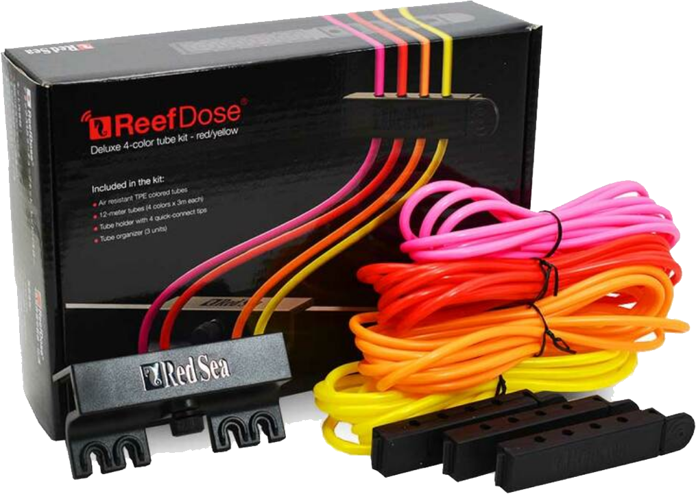 RED SEA REEF DOSE DELUXE 4 COLOR TUBE KIT – Gallery Aquatica