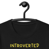 Introverted Unisex t-shirt