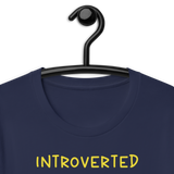 Introverted Unisex t-shirt